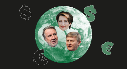 Ахметов, Маск, Арно, Ортега, Zara, H&M /колаж Анастасія Решетнік