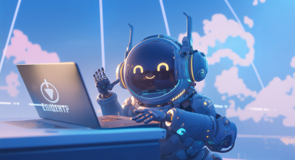 штучний інтелект в ритейлі /Зображення згенеровано ШІ Midjourney в співавторстві з Олександрою Карасьовою