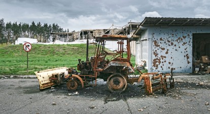 Розбите російськими ракетами підприємство у Горенці на Київщині /Антон Забєльський для Forbes Україна