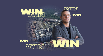 Карл Стурен очолив колишній зерновий термінал в Одесі «Олімпекс» /колаж Аліна Кохан