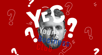 Андрій Остапчук будує комюніті підприємців Young Business Club. /коллаж Анастасия Левицкая