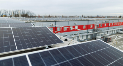 СЕС на даху Нової пошти /пресслужба «Нової пошти»