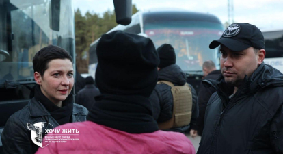 Білоруська опозиціонерка Марія Колеснікова та голова ГУР Кирило Буданов /t.me/hochu_zhyt