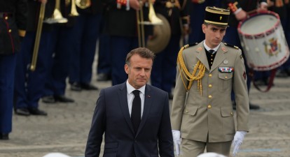 Макрон, парад, армія /Getty Images