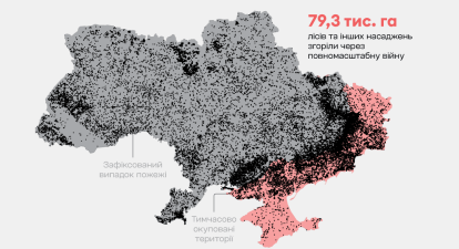 Шкода екології на $63 млрд: росіяни та війна псують довкілля, і не тільки в Україні. Три графіки, які пояснюють, із чого складається мільярдна шкода