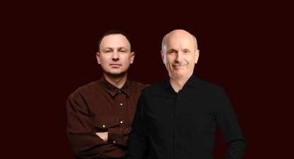 Чому вкладати гроші важче, ніж вести бізнес? Поперешнюк та Кицмей розповіли головреду Forbes Ukraine про особисті інвестстратегії. Чим вони відрізняються? /колаж Анастасія Савеленко