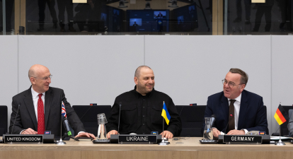 Зустріч «Рамштайн». Союзники пообіцяли виділити €21 млрд на військову допомогу України /Getty Images