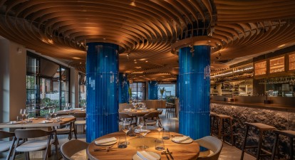 дизайн ресторану Samna в Іспанії від YOD Group /YOD Group/Pedro Jaen