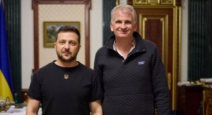 Володимир Зеленський та Тімоті Снайдер /Офіс президента України