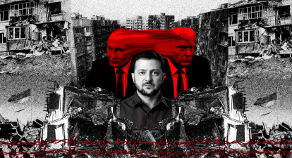 Війна не завершиться швидко, дипломатія Трампа провалилась. Війна Росії та України може розвиватись за чотирма сценаріями, вважають аналітики CSIS /колаж Анастасія Савеленко
