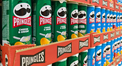 Чипси Pringles /Иллюстрация Shutterstock