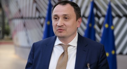 23 квітня працівники САП та НАБУ вручили міністру аграрної політики та продовольства Миколі Сольському підозру /Getty Images