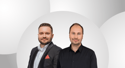 Роман Гапачило та Віталій Седлер, Intellias /колаж Анастасія Савеленко