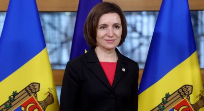 Чинна президентка Молдови Мая Санду ризикує програшем її партії PAS на виборах. Які наслідки для України? /Getty Images