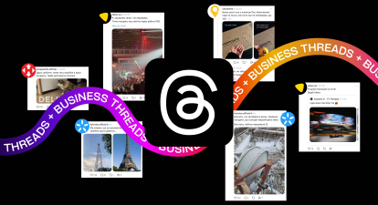 Украинский бизнес активно осваивает новый канал коммуникации – Threads /коллаж Анастасия Савеленко