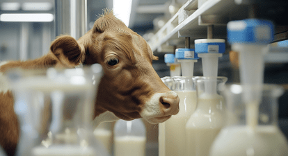 Як австралійські молочні фермери виробляють справжнє молоко без корів. Історія Forbes Australia /Зображення згенеровано ШІ Midjourney в співавторстві з Анною Наконечною