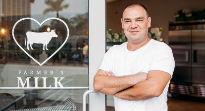 «Молоко вид фермера» в США /надано Farmer`s Milk