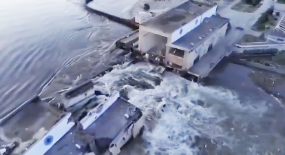 6 июня российские военные взорвали Каховскую ГЭС, десятки населенных пунктов затоплены, идет эвакуация местного населения из опасных районов /Getty Images