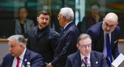 Саміт Європейської ради, репараційний кредит, Зеленський у Брюсселі /Getty Images