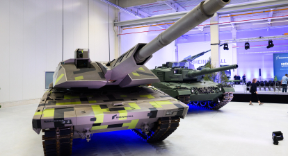 Танки Panther KF51 та Leopard /Getty Images