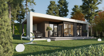 Одна з майбутніх вілл котеджного містечка Equides Villas /Пресс-служба BGV Group Management