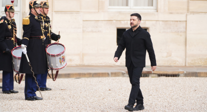 Володимир Зеленський у Парижі 1 грудня 2025 року /Gettyimages