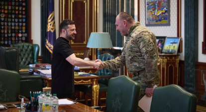 Президент Володимир Зеленський та голова СБУ Василь Малюк /Офіс президента України