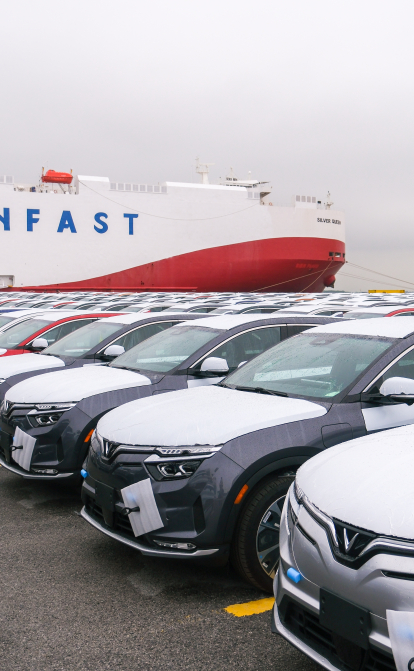 Электромобили VF8 от VinFast /Getty Images