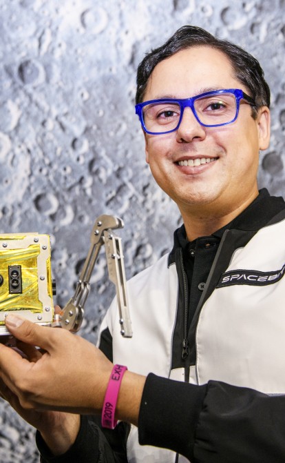 Павел Танасюк, основатель компании Spacebit. /из личного архива