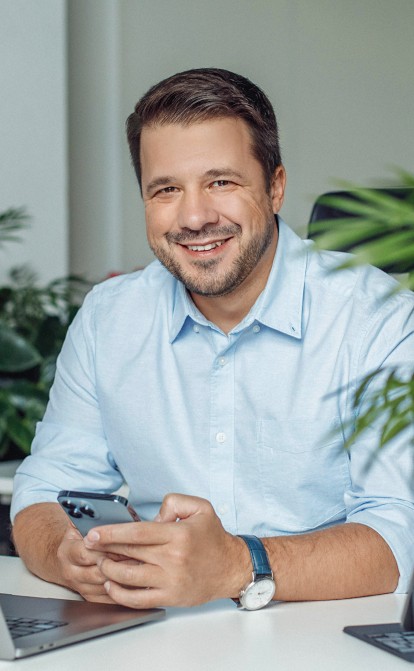 Співзасновник eTOLLs EU та «Штрафи UA» Денис Дмитров /надано пресслужбою