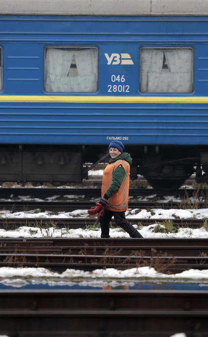 Укрзалізниця, потяг, працівники /Getty Images