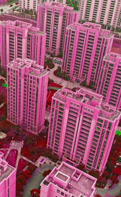 Житлова нерухомість Cloud Atlas, розроблена Shimao Group Holdings Ltd. у Шанхаї, Китай. /Getty Images