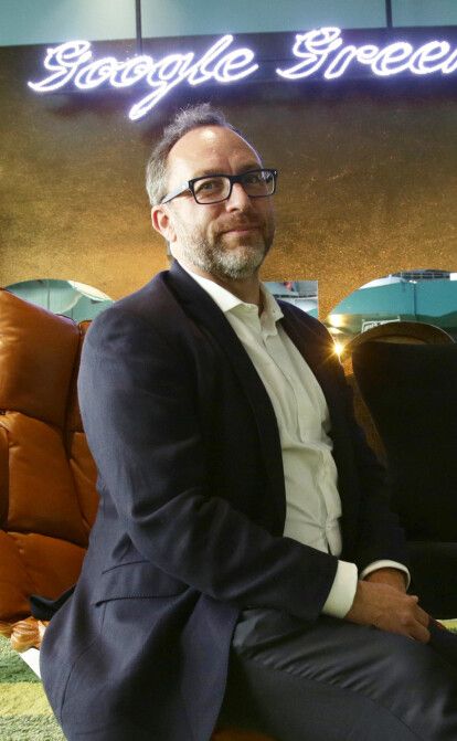 Джимми Уэйлс, основатель Wikipedia. /Getty Images