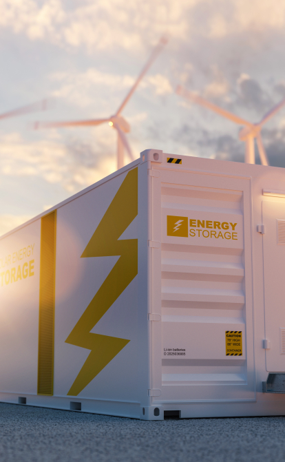Battery energy storage, система збереження енергії /Shutterstock