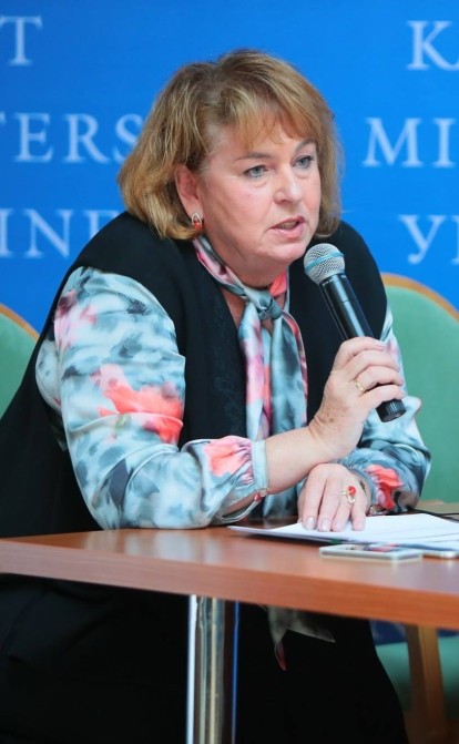 Директорка Інституту демографії та соціальних досліджень Елла Лібанова. /з особистого архіву