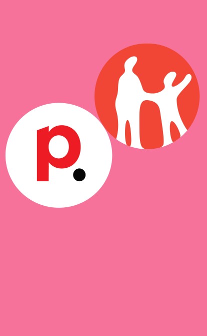 Логотипи Portmone Group та Kaspi.kz