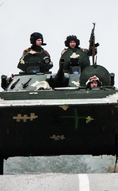 Менше наступів та більш статичні лінії оборони. У британській розвідці спрогнозували, як зима вплине на хід війни в Україні /Getty Images