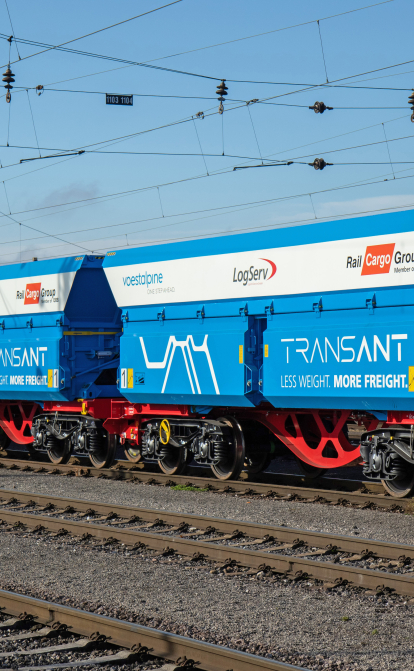Інноваційний модульний вагон ТransAnt /надано Voestalpine