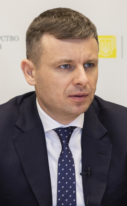 Министр финансов Сергей Марченко, 40. /Getty Images