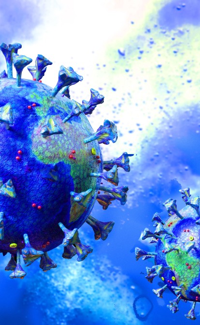 Новый вариант COVID-19 Омикрон имеет 32 мутации и может быть опасным для вакцинированных. Как может развиваться эпидемия /Фото Getty Images