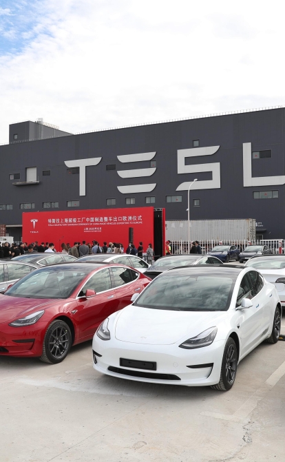 Гигафабрика Tesla в Шанхае /Getty Images