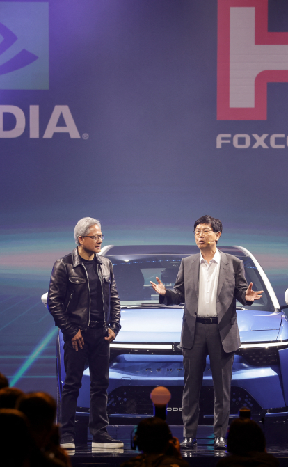 Foxconn и Nvidia будут вместе строить «фабрики искусственного интеллекта» /Getty Images