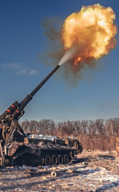 Українські військові на позиціях /Getty Images