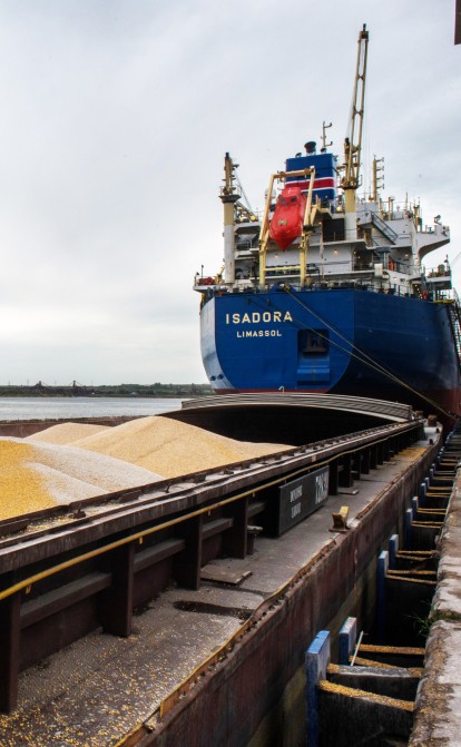 Россия вернулась к «зерновому соглашению». Экспорт продовольствия из портов Украины возобновлен /Getty Images