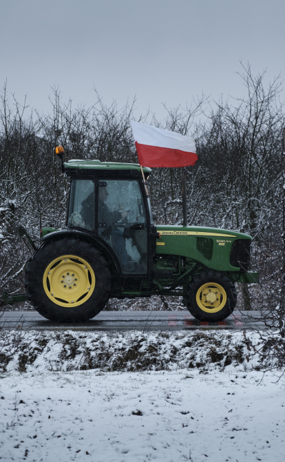 Польські фермери почали жорсткіше блокувати рух на кордоні з Україною – Держприкордонслужба /Getty Images