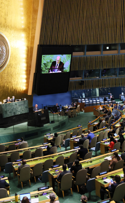 Украина инициирует исключение России из ООН /Getty Images