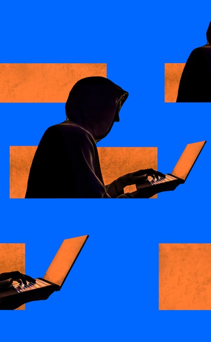 Дежавю на кіберфронті. Російські хакери заявили, що зламали «Дію», сайти КМДА та «Мотор Січі». Чим це загрожує /Getty Images/Колаж Олександра Карасьова