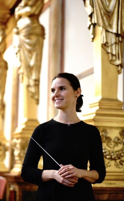 Оксана Лынив, дирижер. /Viktor Andriichenko