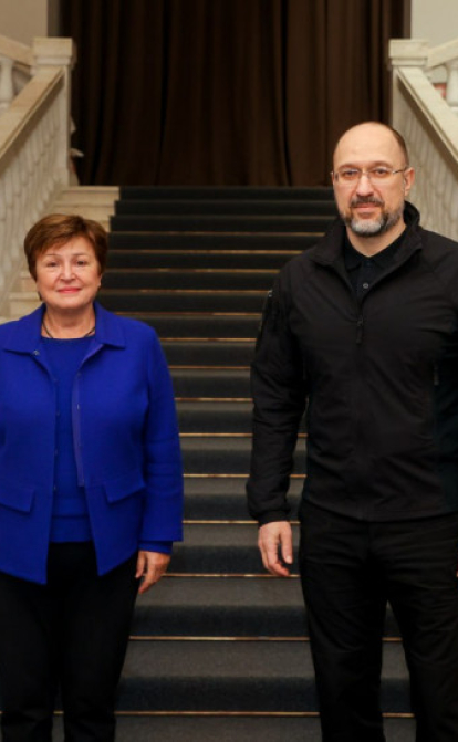 Денис Шмигаль розраховує на $15 млрд від МВФ /Пресс-служба КМУ