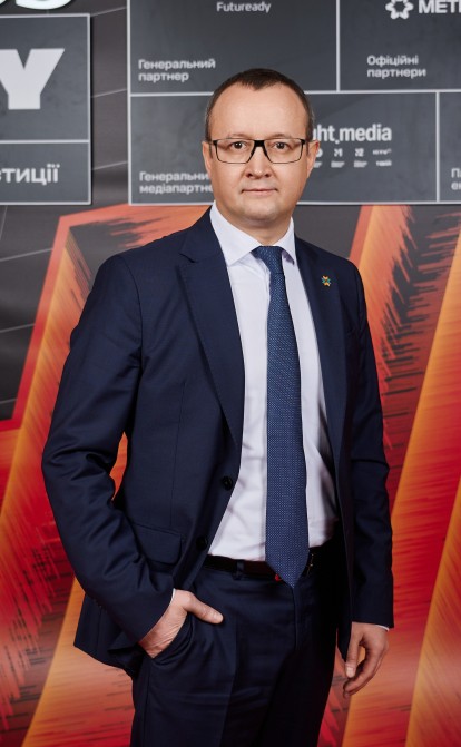 Максим Цимбал, перший заступник голови правління банку «Південний». /Сергей Пириев